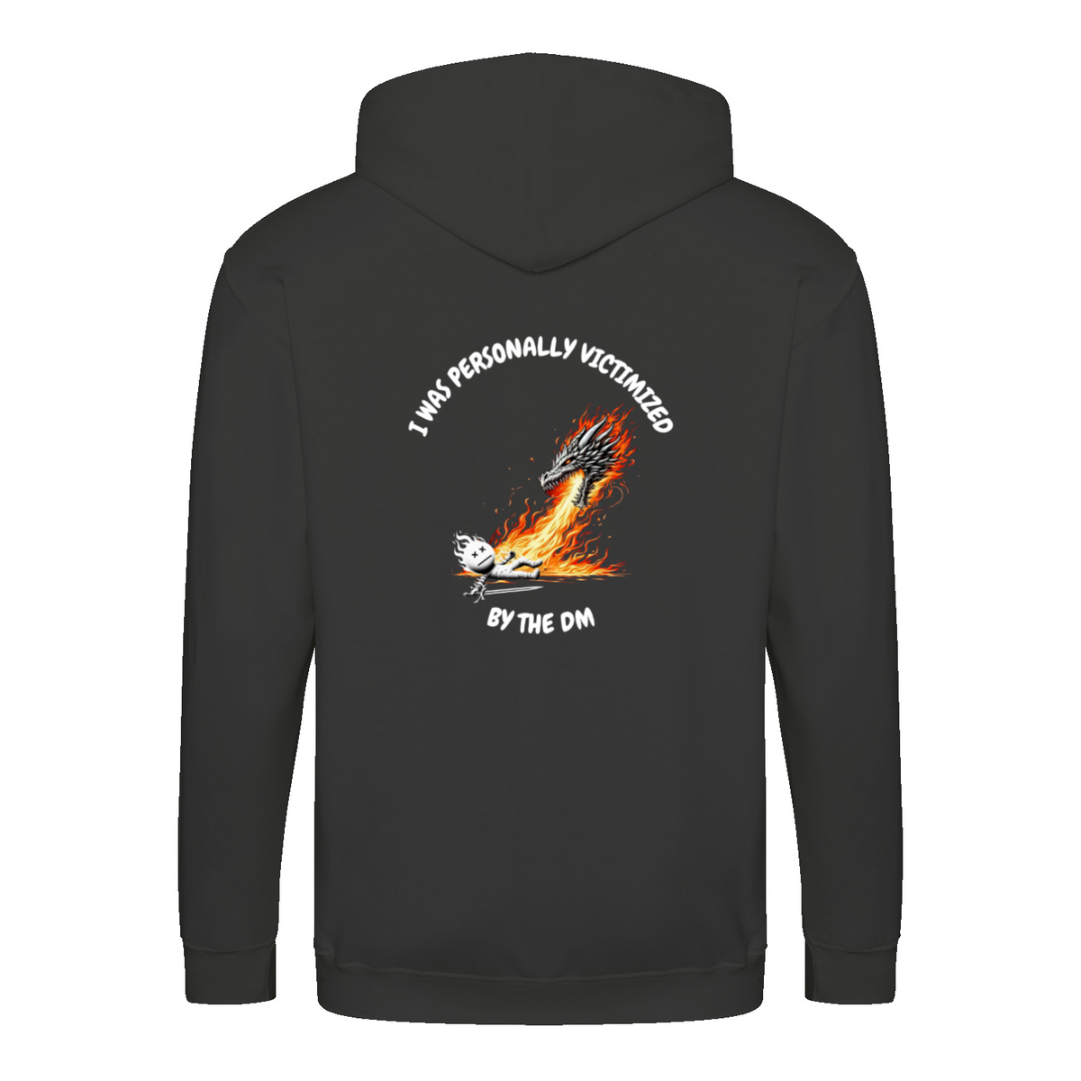 Victimized By DM zip hoodie – Rollespil – produktbillede 5
