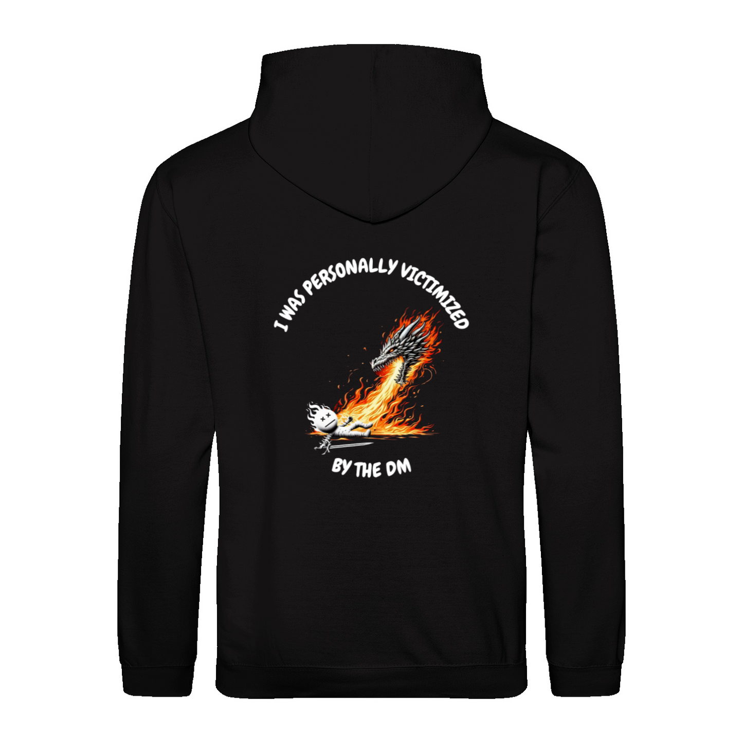 VICTIMIZED BY DM - Hoodie unisex regular fit