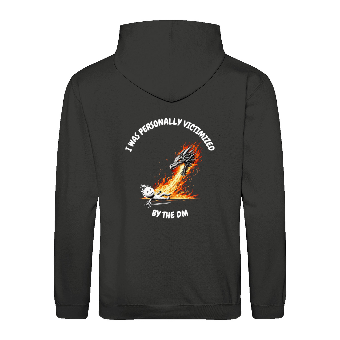 VICTIMIZED BY DM - Hoodie unisex regular fit