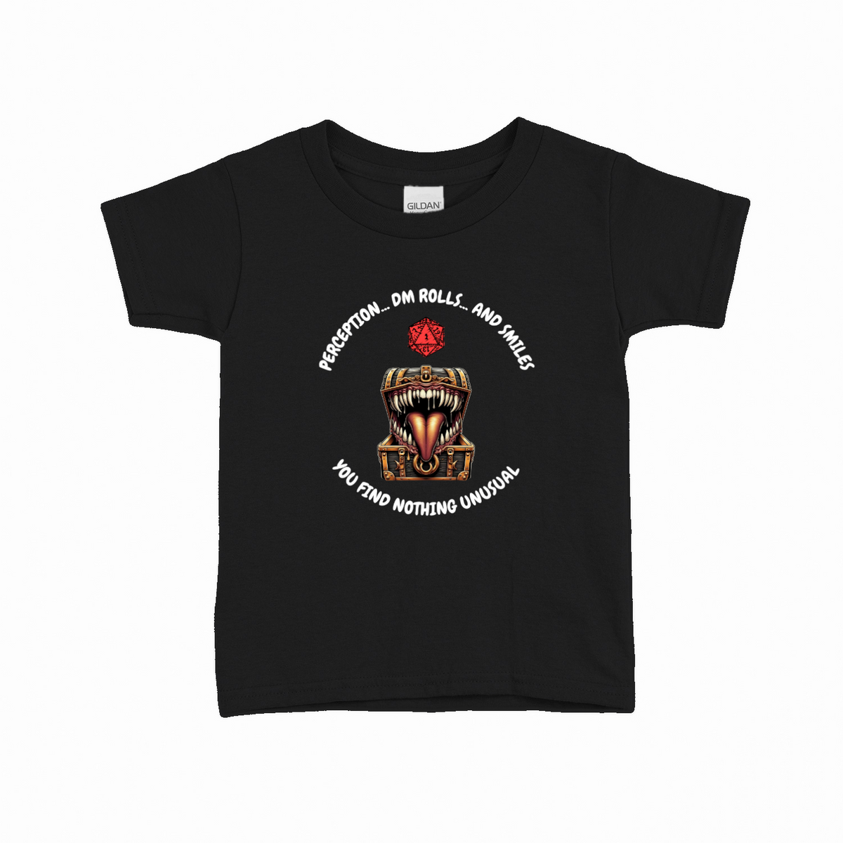 Mimic 1 T-shirt til børn – Rollespil design – produktbillede 13