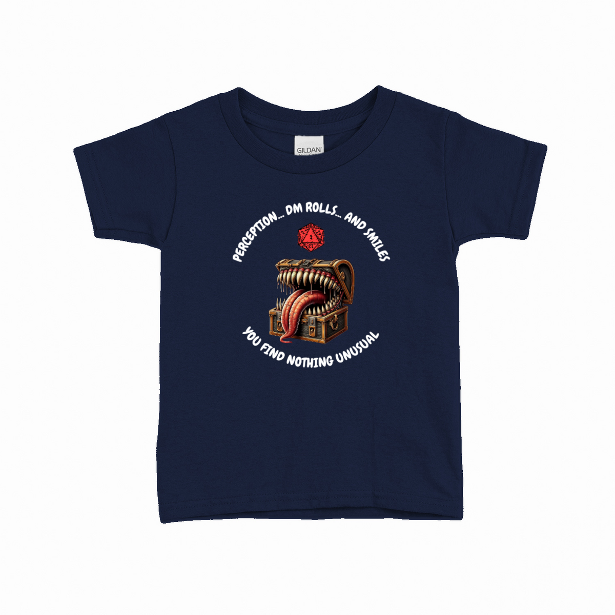 Mimic 2 T-shirt til børn – Rollespil design – produktbillede 3