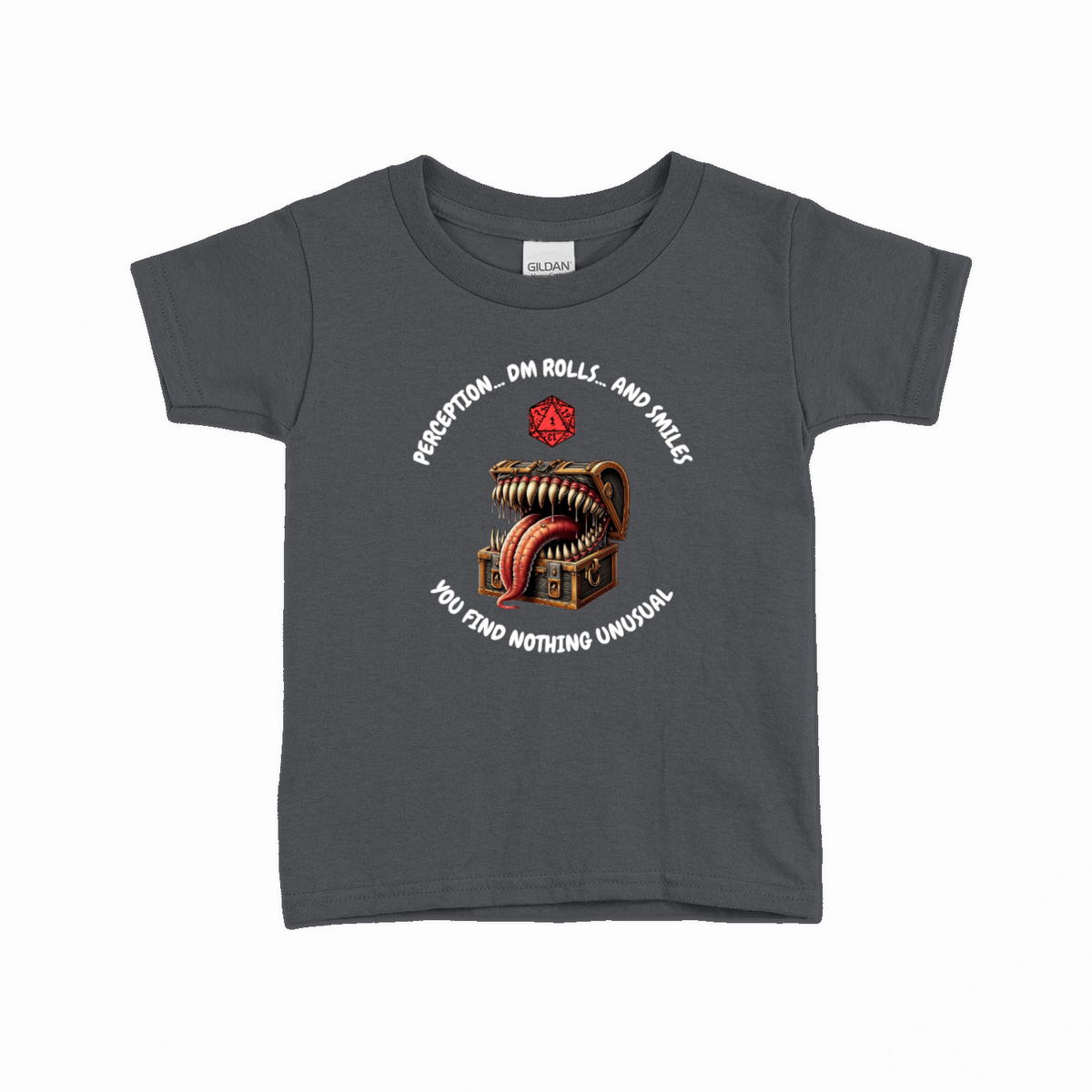 Mimic 2 T-shirt til børn – Rollespil design – produktbillede 9