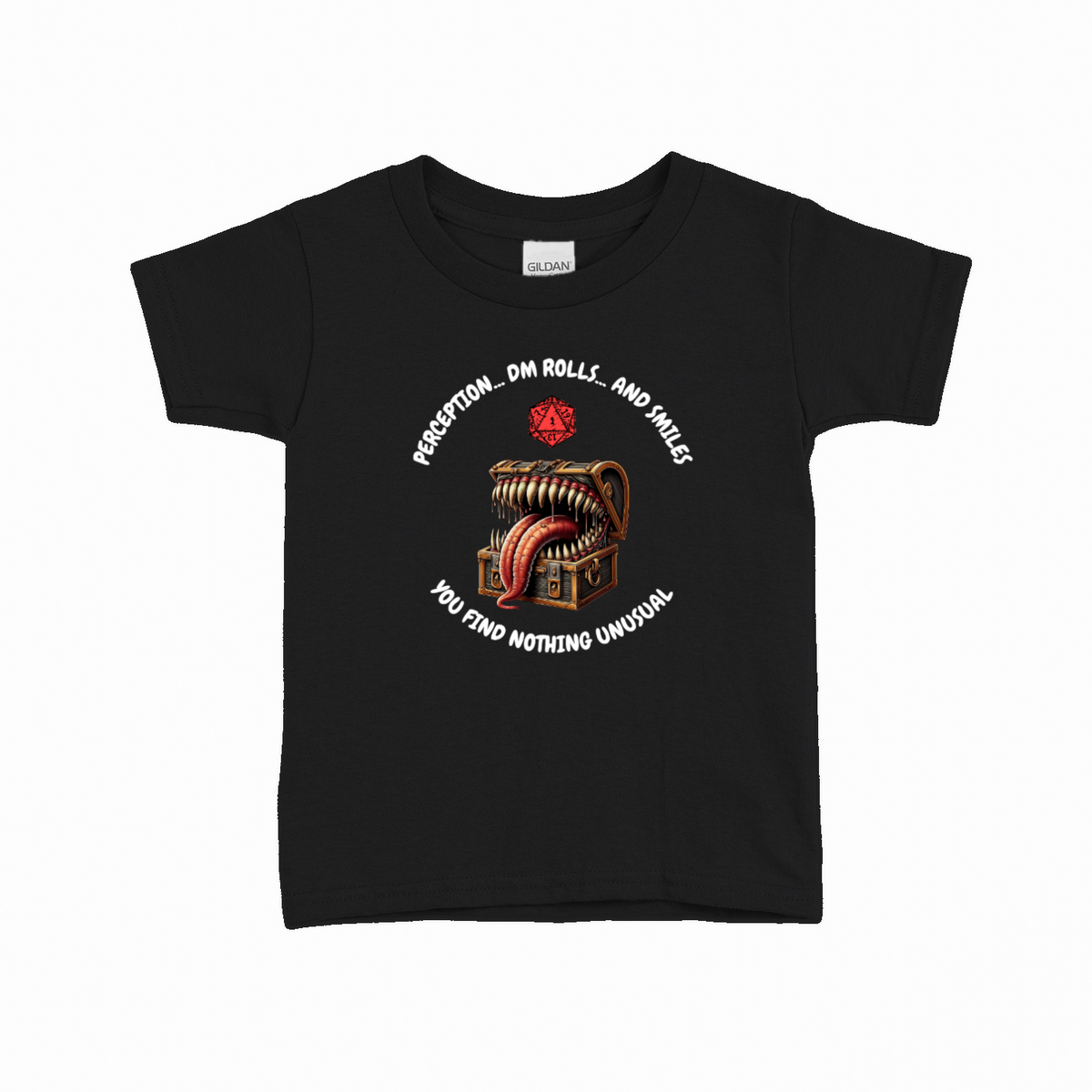Mimic 2 T-shirt til børn – Rollespil design – produktbillede 11