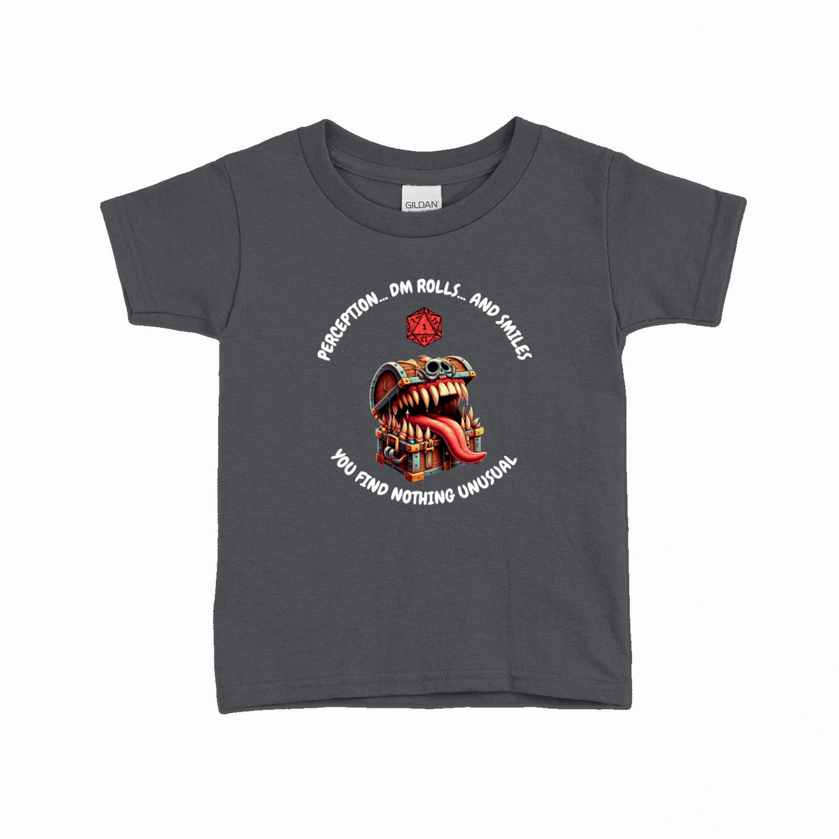 Mimic 3 T-shirt til børn – Rollespil design – produktbillede 9