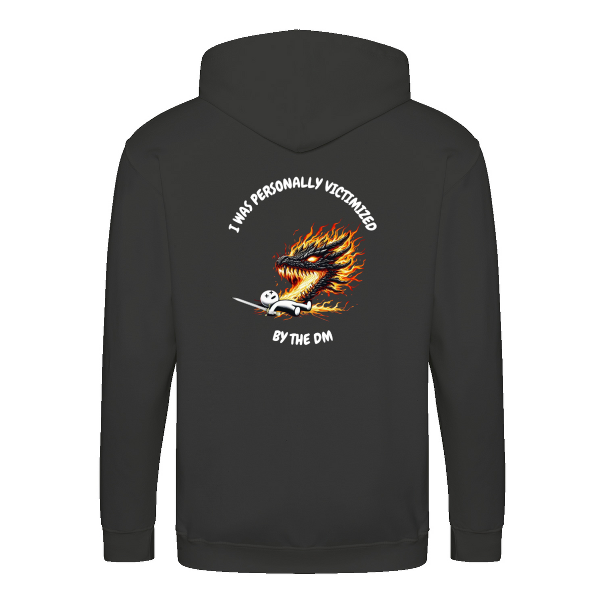 Victimized By DM 2 zip hoodie – Rollespil – produktbillede 5