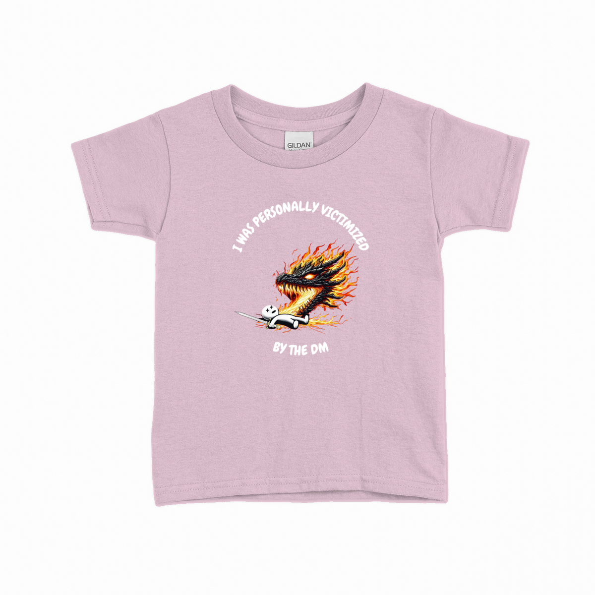 Victimized by DM 2 T-shirt til børn – Rollespil design – produktbillede 7
