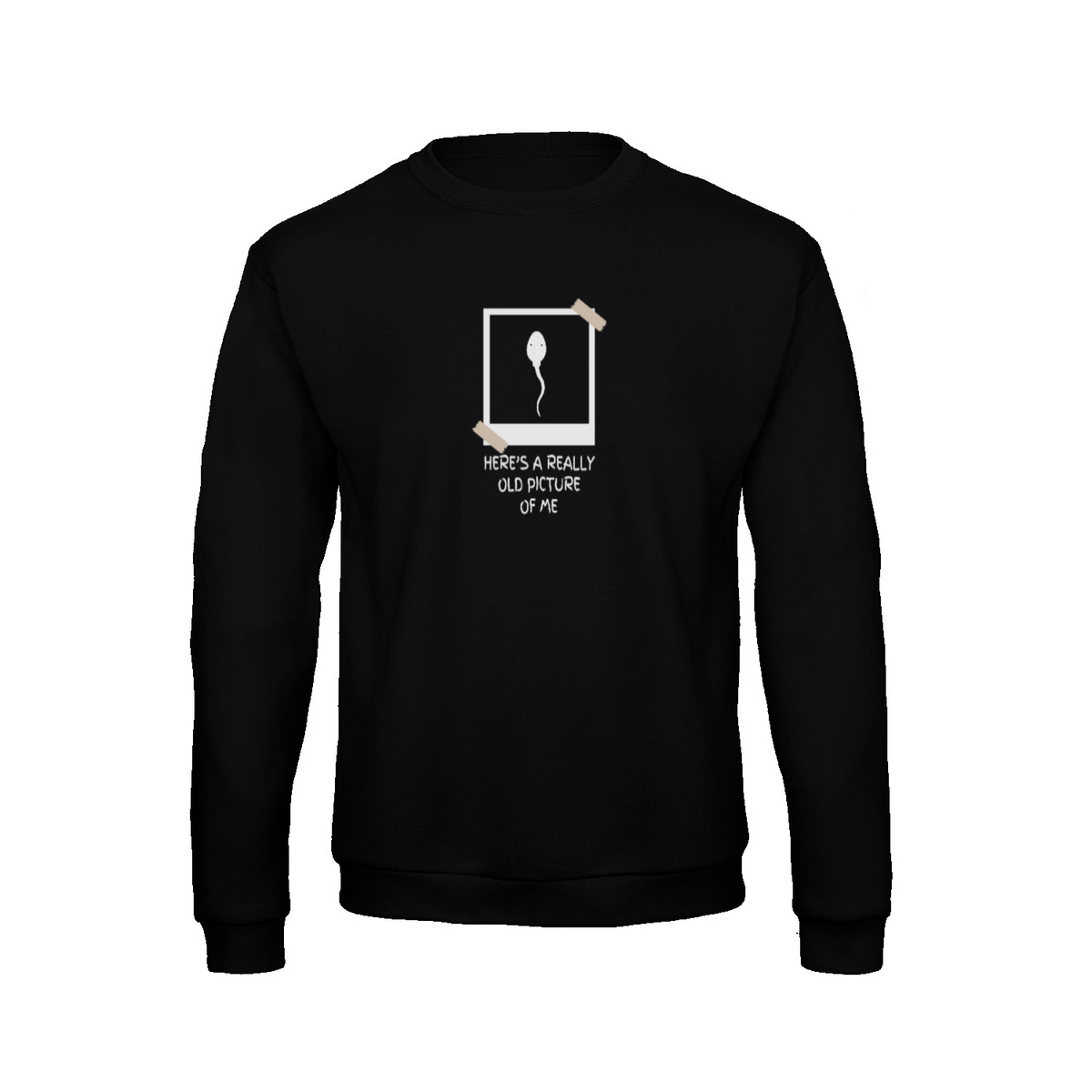 Old Picture Of Me sweatshirt – Sjovt statement – produktbillede 3