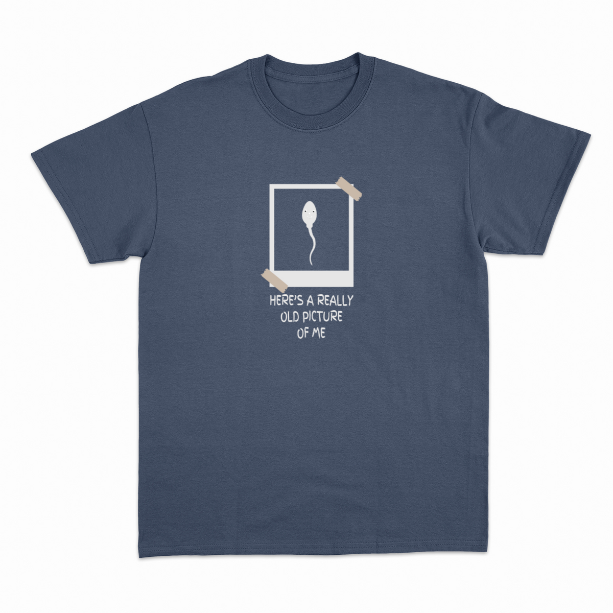 Old Picture of Me T-shirt – Sjov statement T-shirt – produktbillede 15