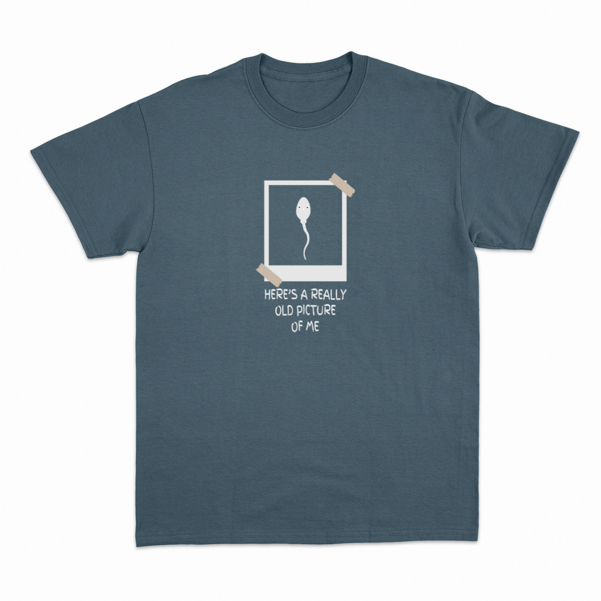 Old Picture of Me T-shirt – Sjov statement T-shirt – produktbillede 13