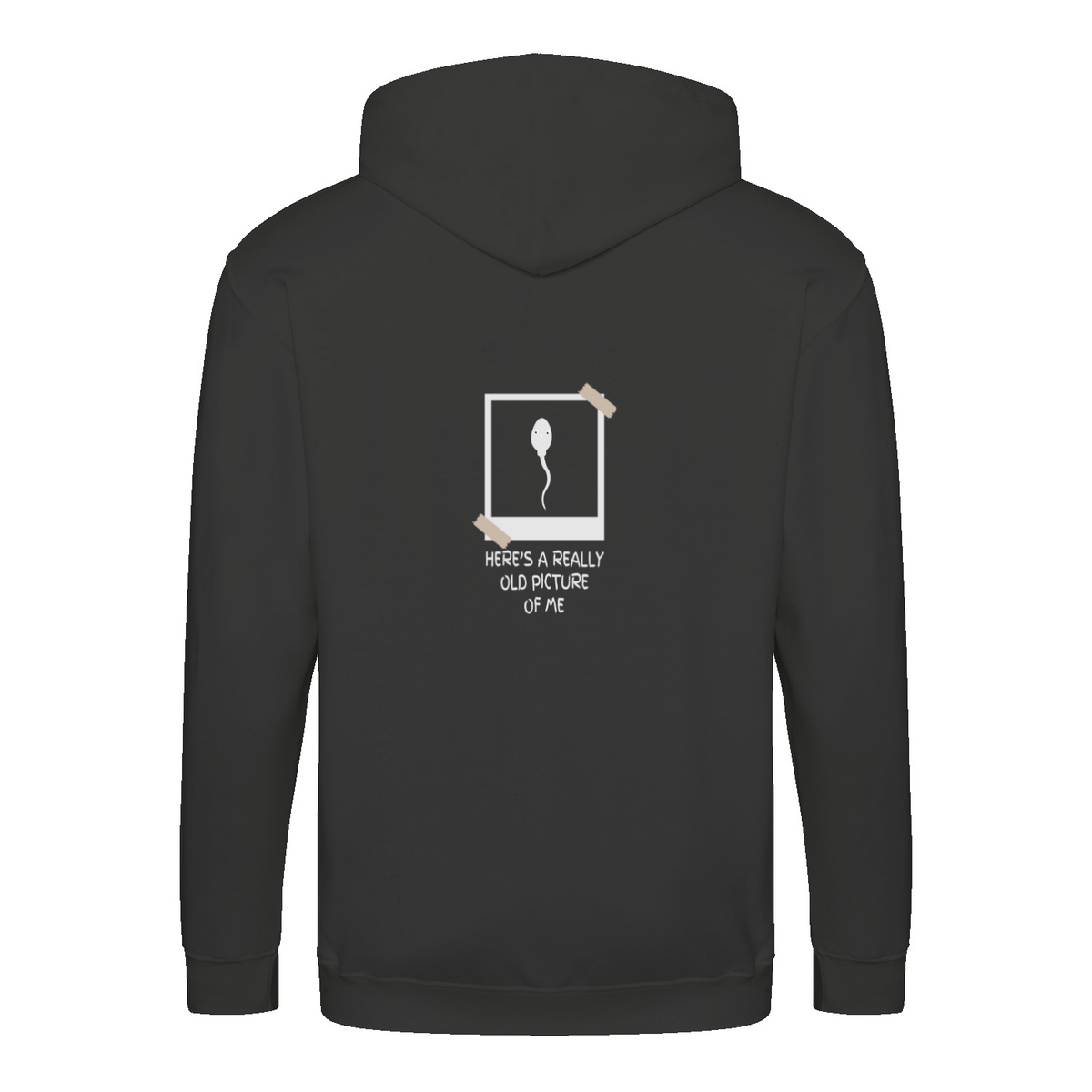 Old Picture Of Me zip hoodie – Sjovt statement – produktbillede 5