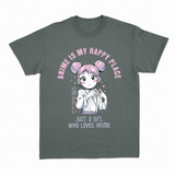 Just a Girl Who Loves Anime – Anime T-shirt – produktbillede 5