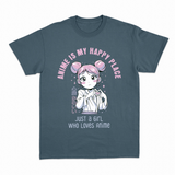 Just a Girl Who Loves Anime – Anime T-shirt – produktbillede 9