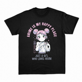 Just a Girl Who Loves Anime – Anime T-shirt – produktbillede 13