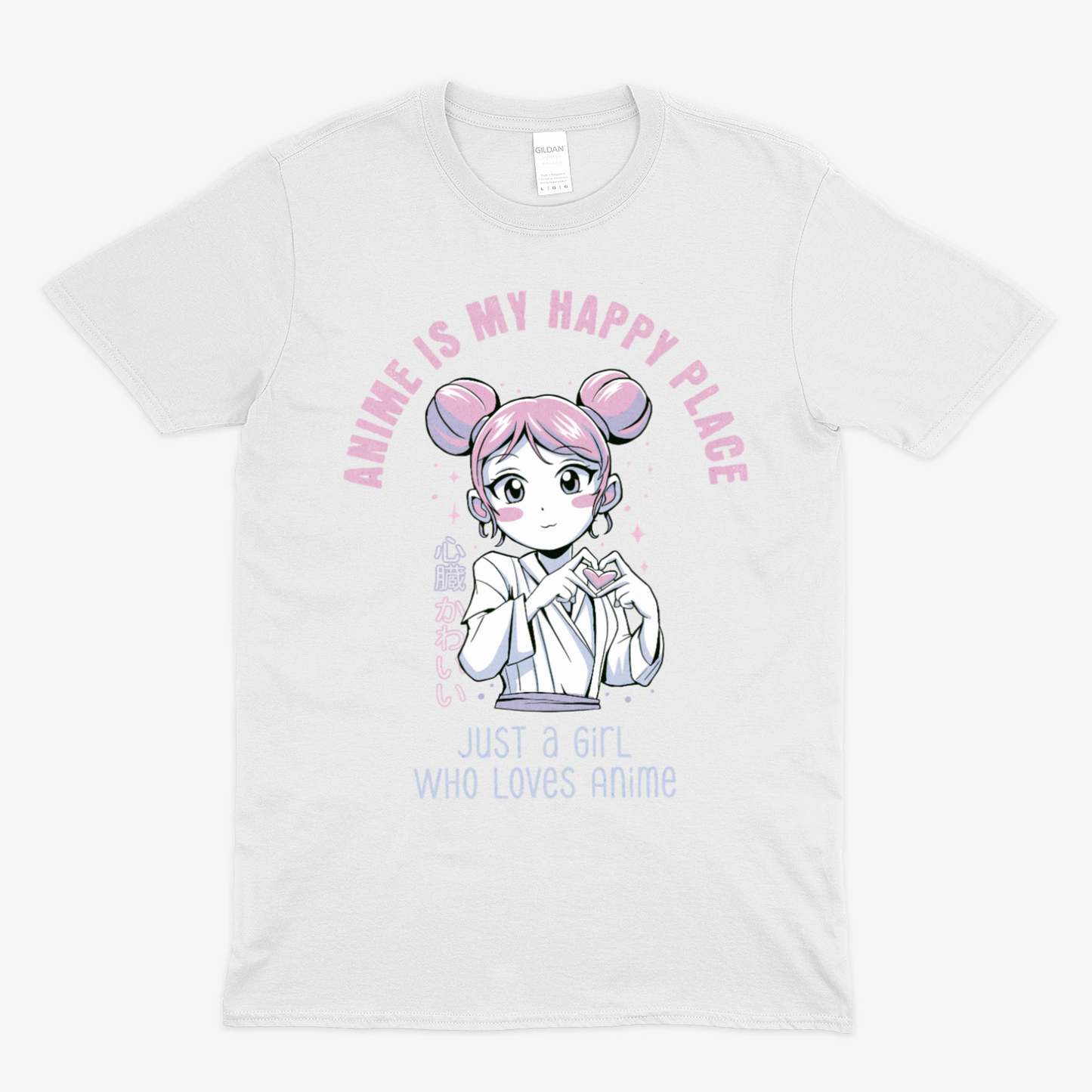 JUST A GIRL WHO LOVES ANIME -  Soft Unisex T-Shirt