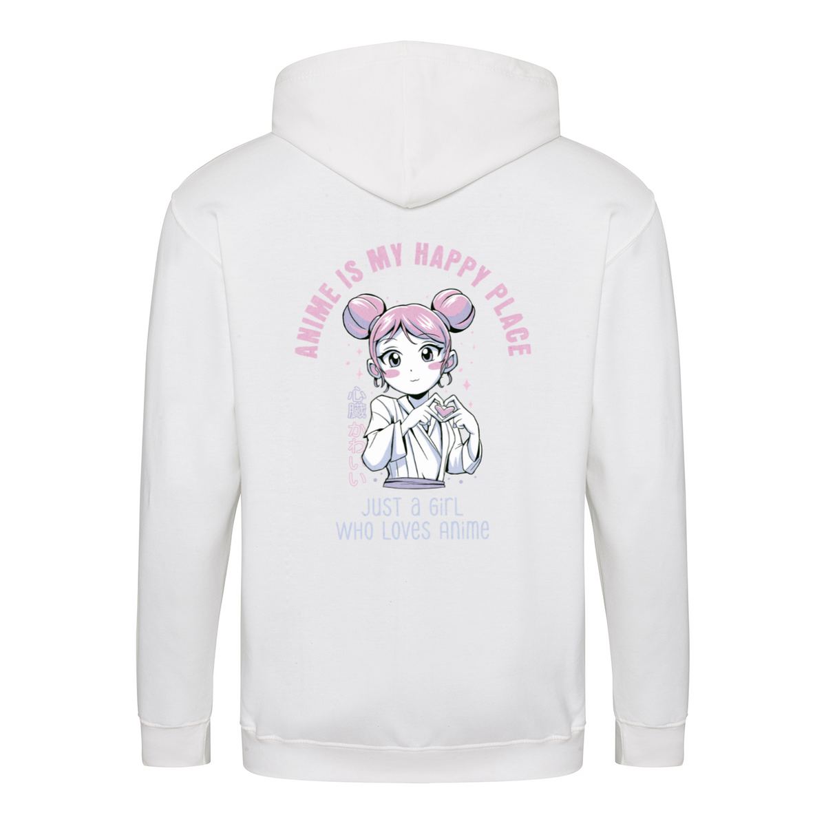 Just A Girl Who Loves Anime zip hoodie – Anime