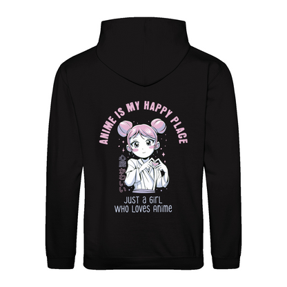 JUST A GIRL WHO LOVES ANIME - Hoodie unisex regular fit