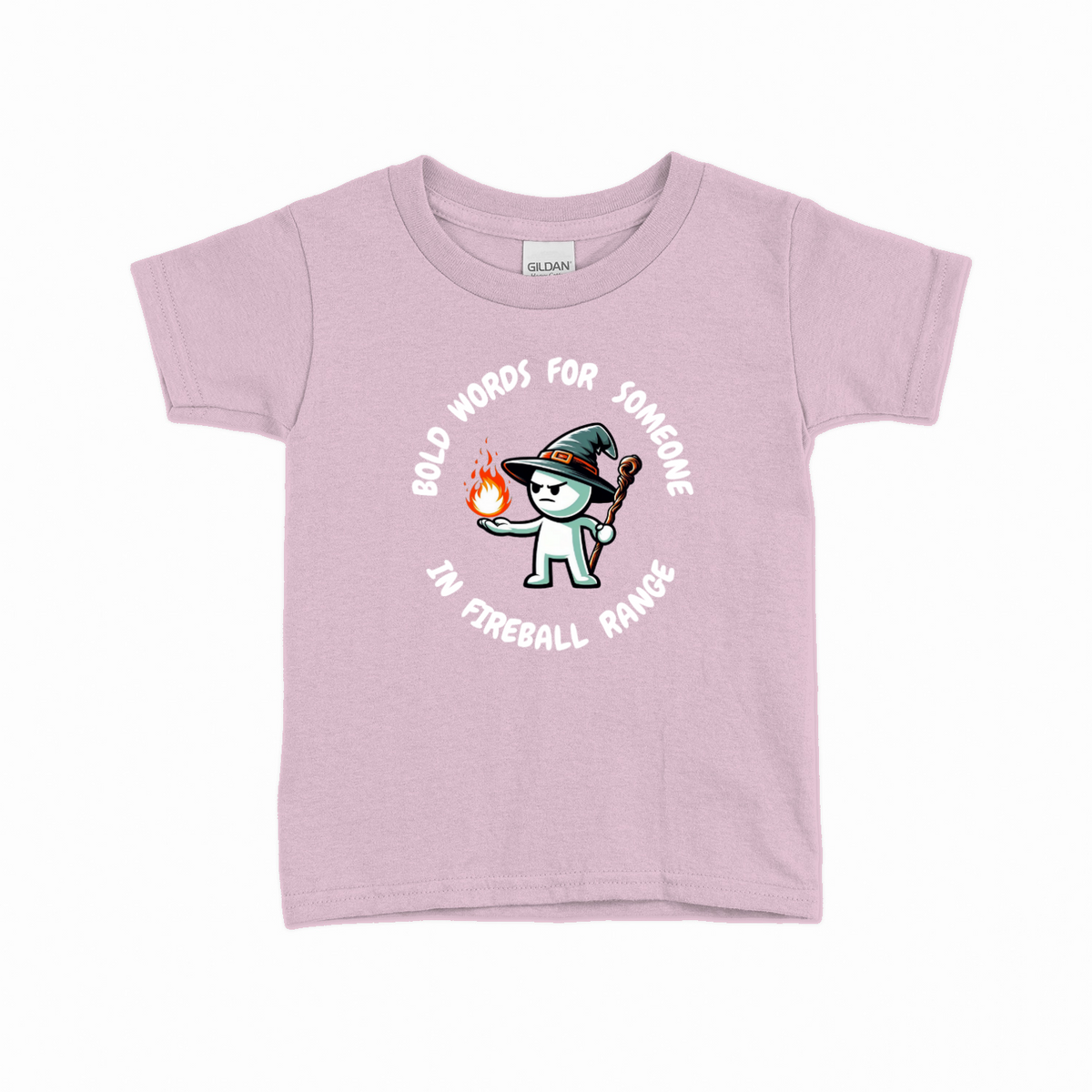 Fireball Range T-shirt til børn – Rollespil design – produktbillede 14