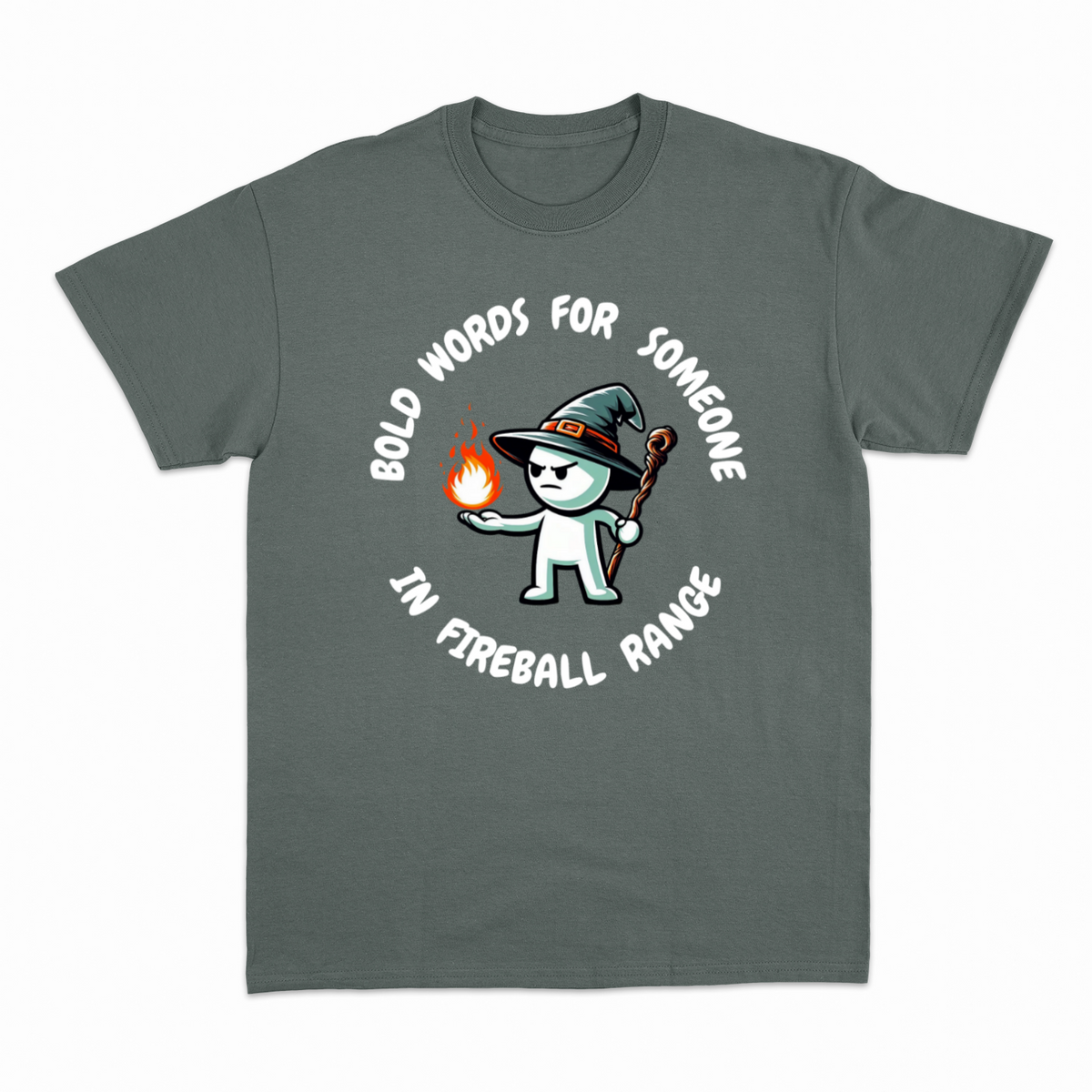Fireball Range T-shirt – Rollespils T-shirt – produktbillede 14