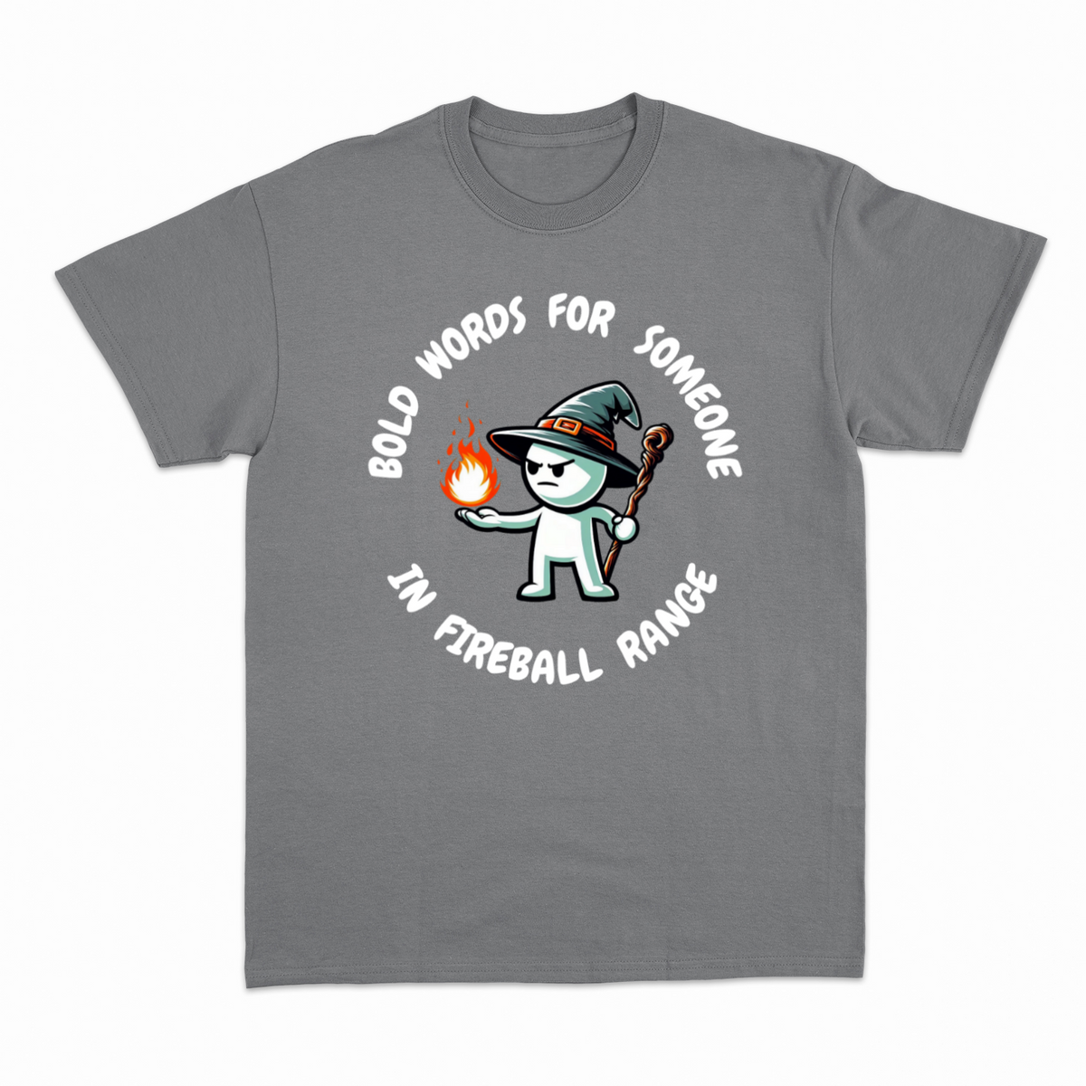 Fireball Range T-shirt – Rollespils T-shirt – produktbillede 7