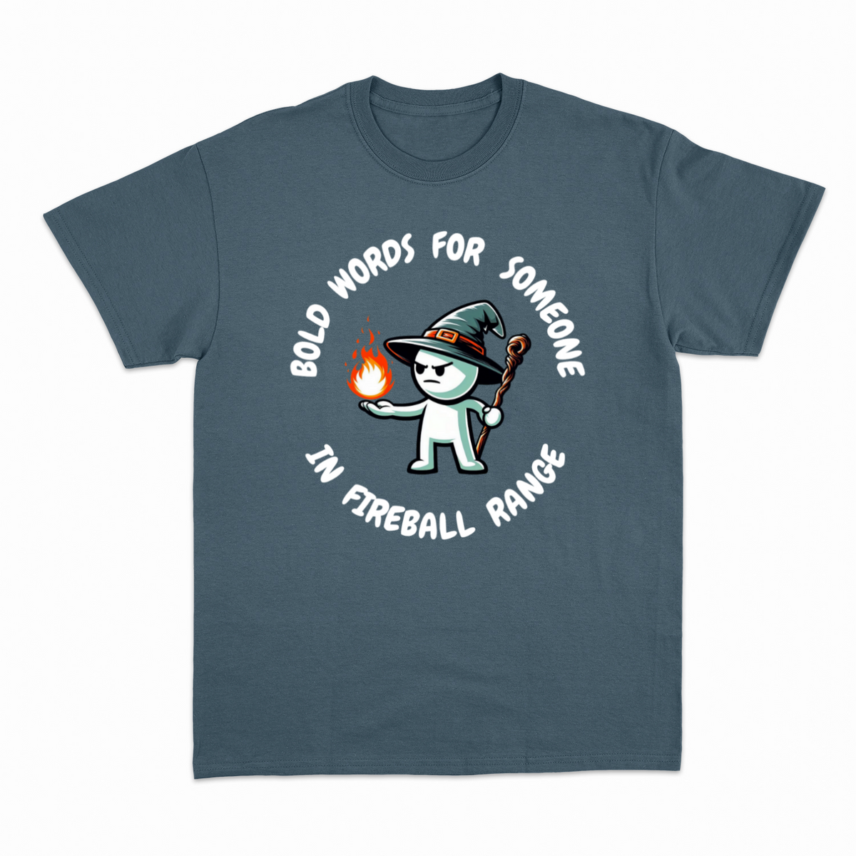 Fireball Range T-shirt – Rollespils T-shirt – produktbillede 9