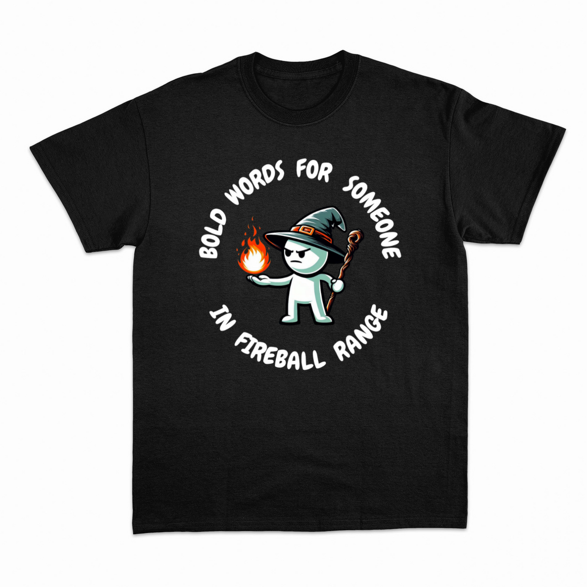 Fireball Range T-shirt – Rollespils T-shirt – produktbillede 13