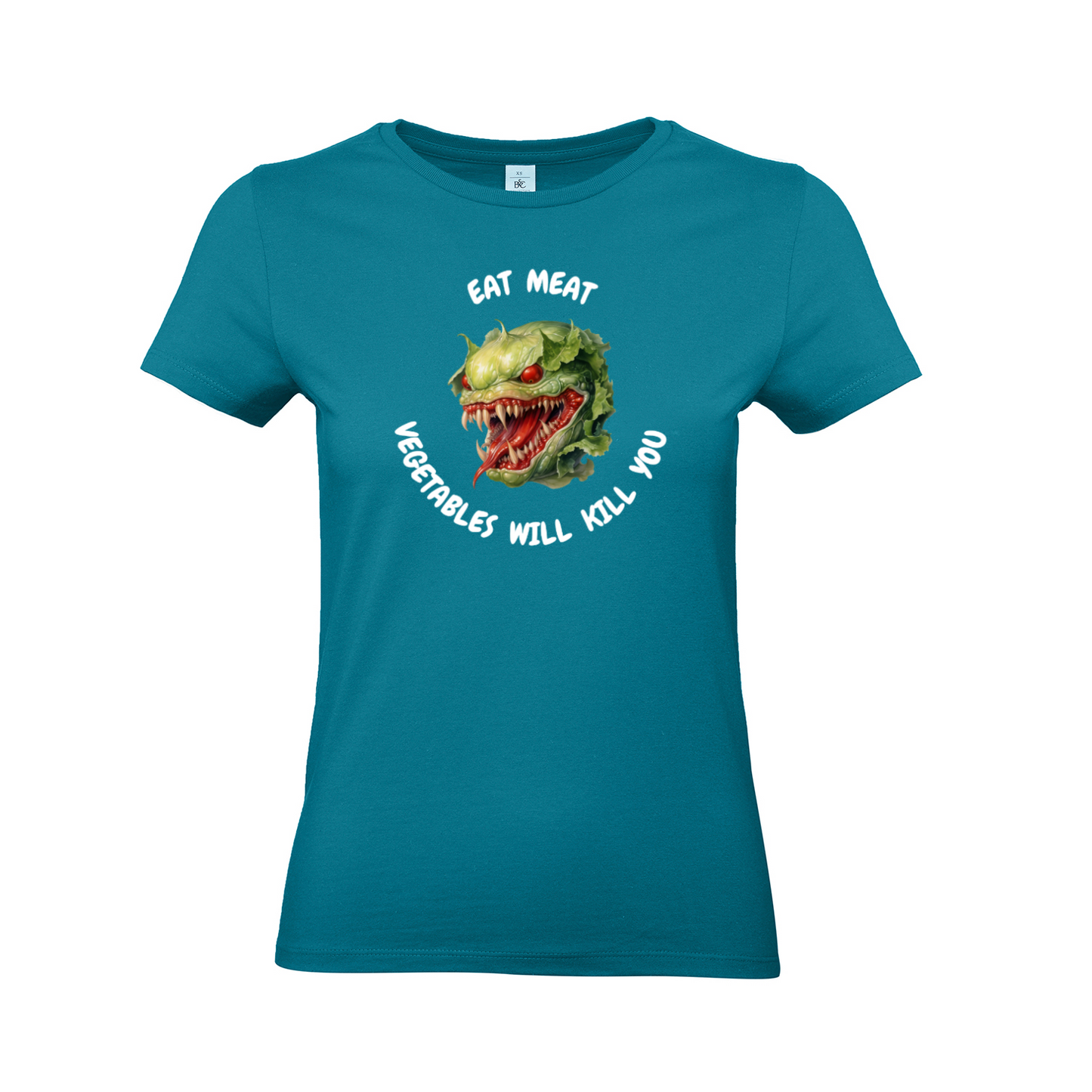 .VEGETABLES WILL KILL YOU (2). - Woman slim fit