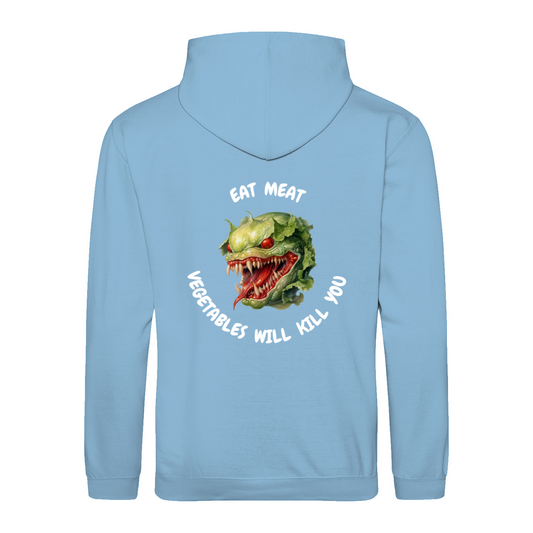 VEGETABLES WILL KILL YOU (2) - Hoodie unisex regular fit