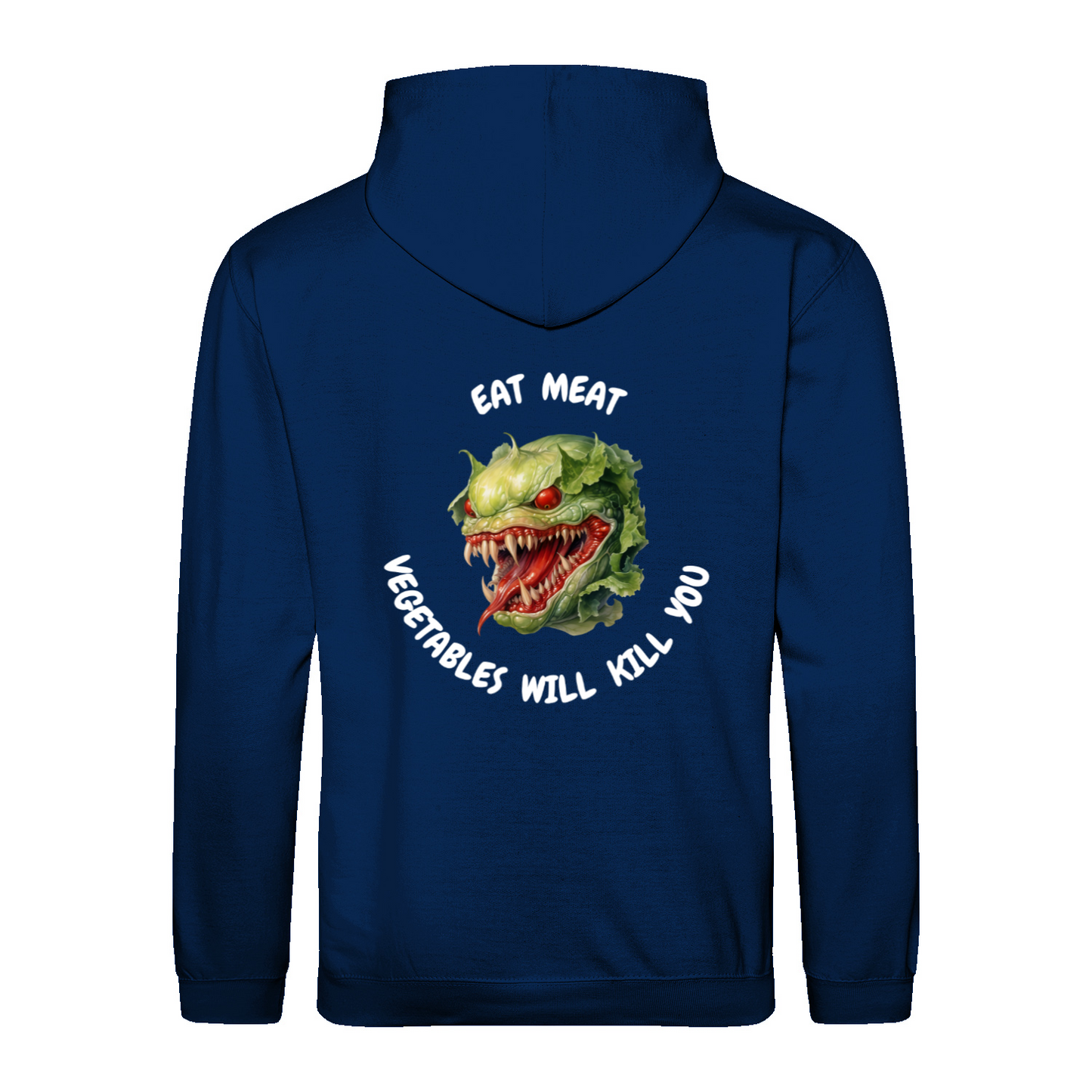 VEGETABLES WILL KILL YOU (2) - Hoodie unisex regular fit