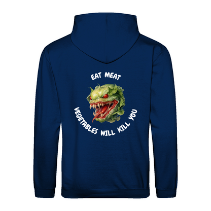 VEGETABLES WILL KILL YOU (2) - Hoodie unisex regular fit