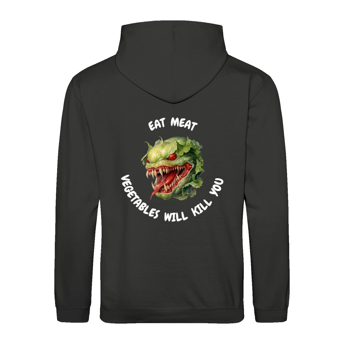 VEGETABLES WILL KILL YOU (2) - Hoodie unisex regular fit