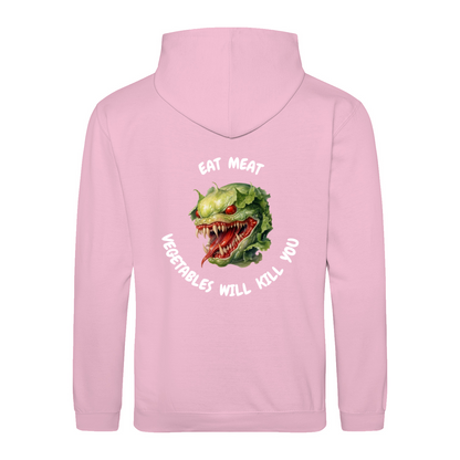 VEGETABLES WILL KILL YOU (2) - Hoodie unisex regular fit