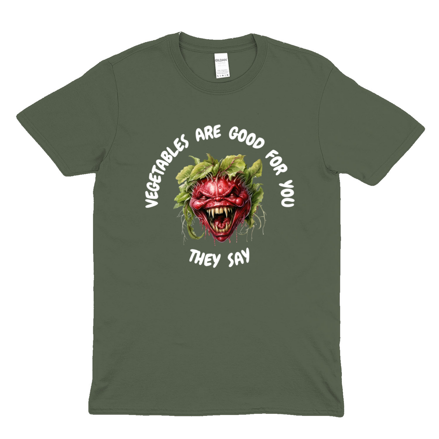 VEGETABLES ARE GOOD FOR YOU -  Soft Unisex T-Shirt