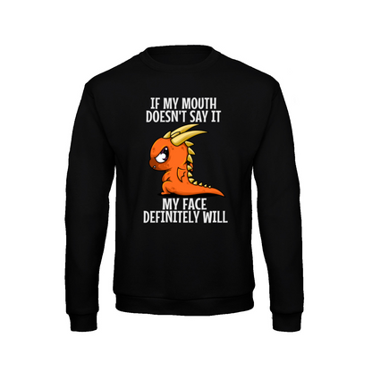 FUNNY DRAGON - Sweatshirt