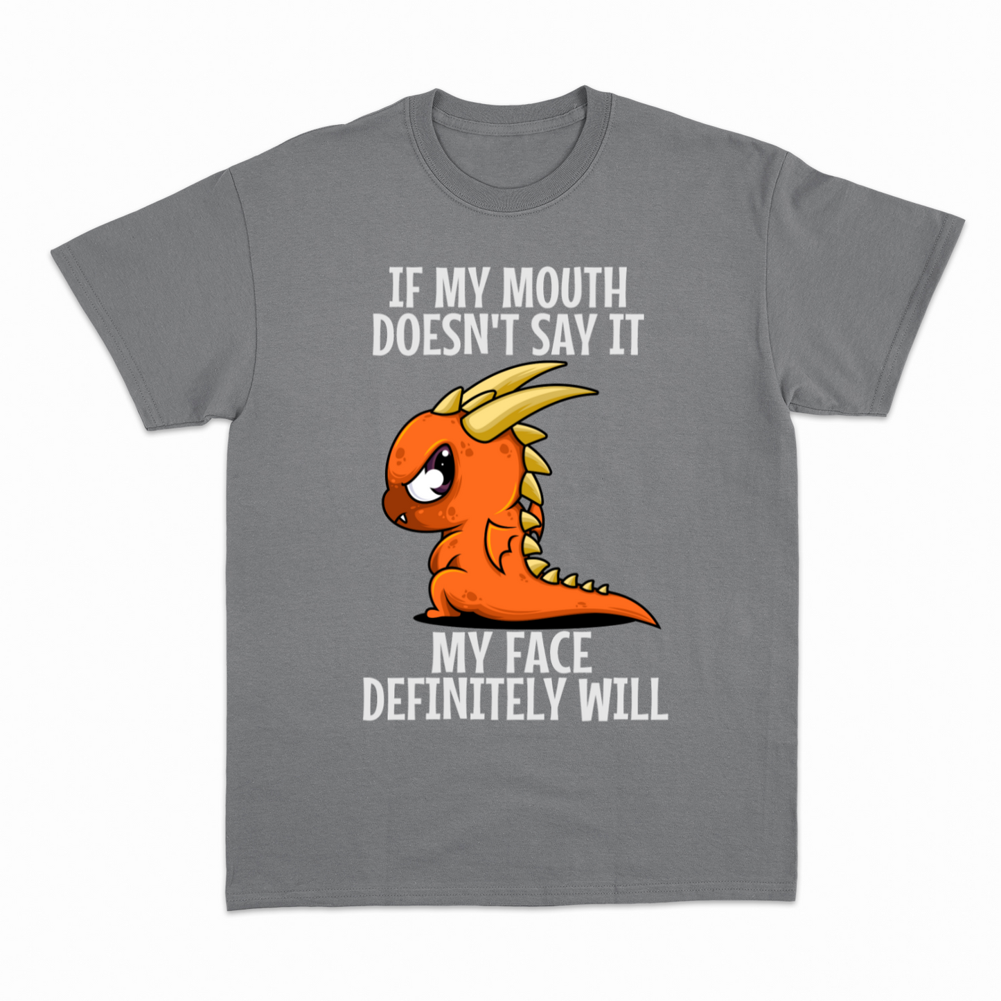 FUNNY DRAGON - Heavier fabric t-shirt