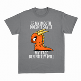 Funny Dragon T-shirt – Sjov statement T-shirt – produktbillede 16