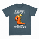 Funny Dragon T-shirt – Sjov statement T-shirt – produktbillede 15