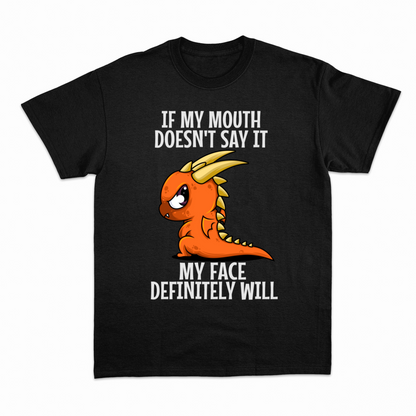 FUNNY DRAGON - Heavier fabric t-shirt