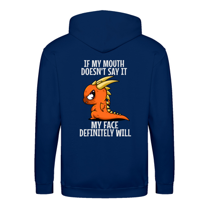 FUNNY DRAGON - Zip-Hoodie