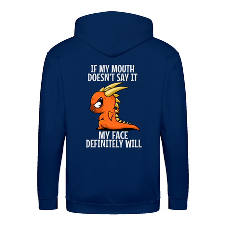 Funny Dragon zip hoodie – Sjovt statement