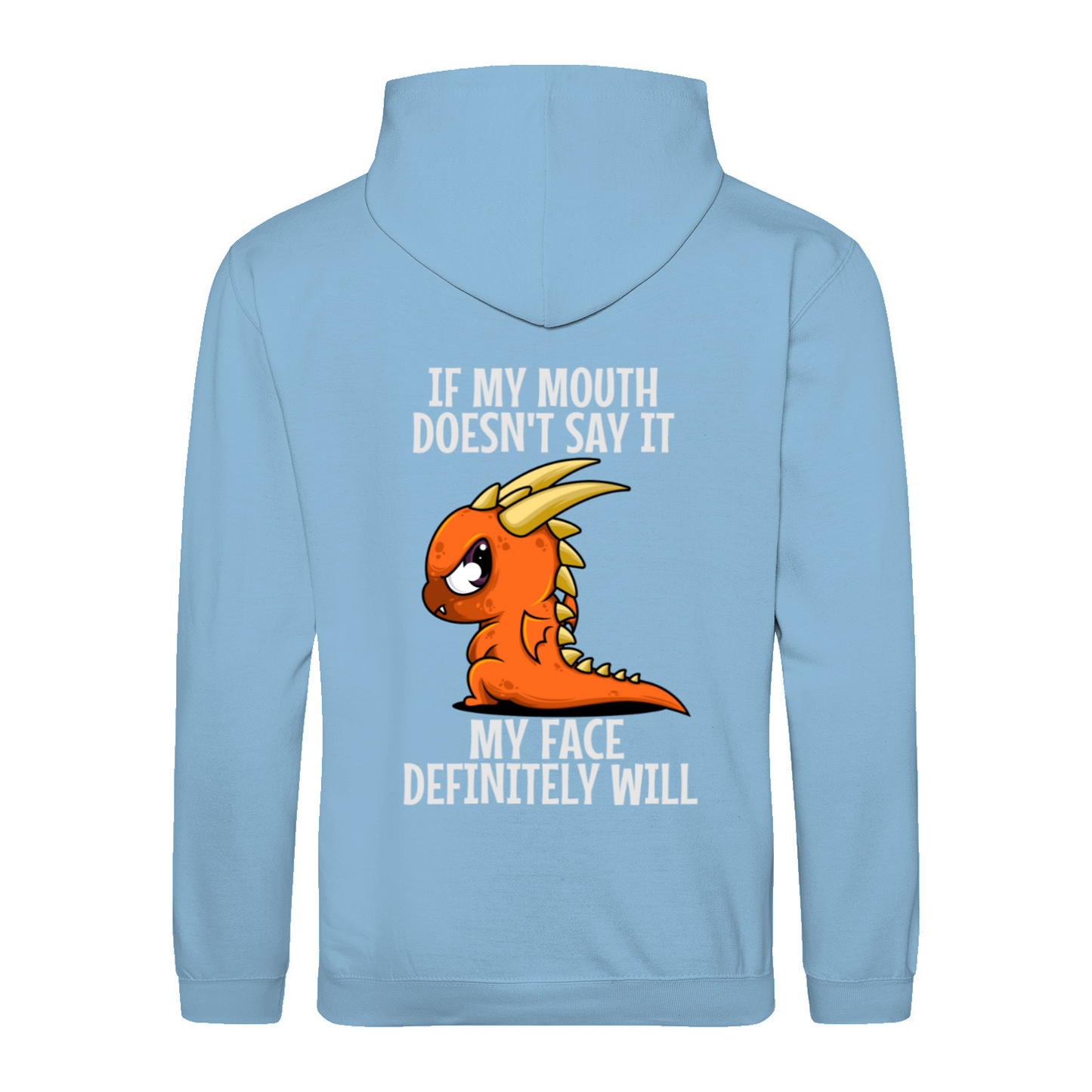 FUNNY DRAGON - Hoodie unisex regular fit