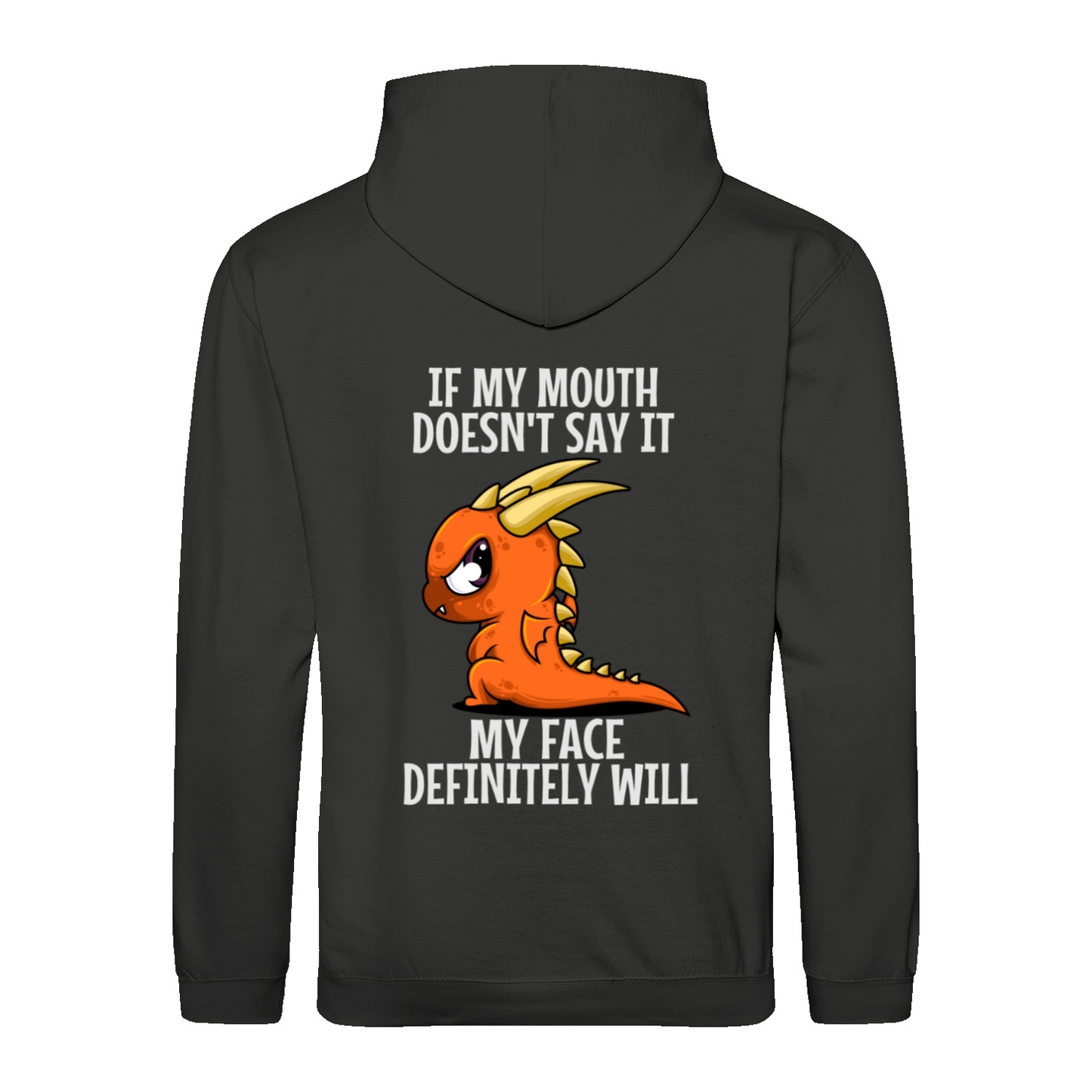 FUNNY DRAGON - Hoodie unisex regular fit