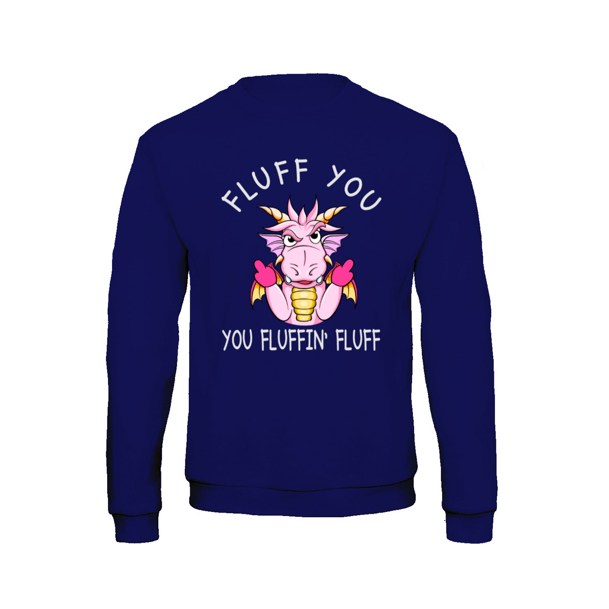 Funny Dragon 2 sweatshirt – Sjovt statement