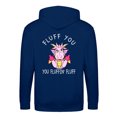 Funny Dragon 2 zip hoodie – Sjovt statement