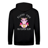 Funny Dragon 2 zip hoodie – Sjovt statement – produktbillede 3