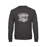 Superhero Needs A Sidekick sweatshirt – Sjovt statement – produktbillede 9