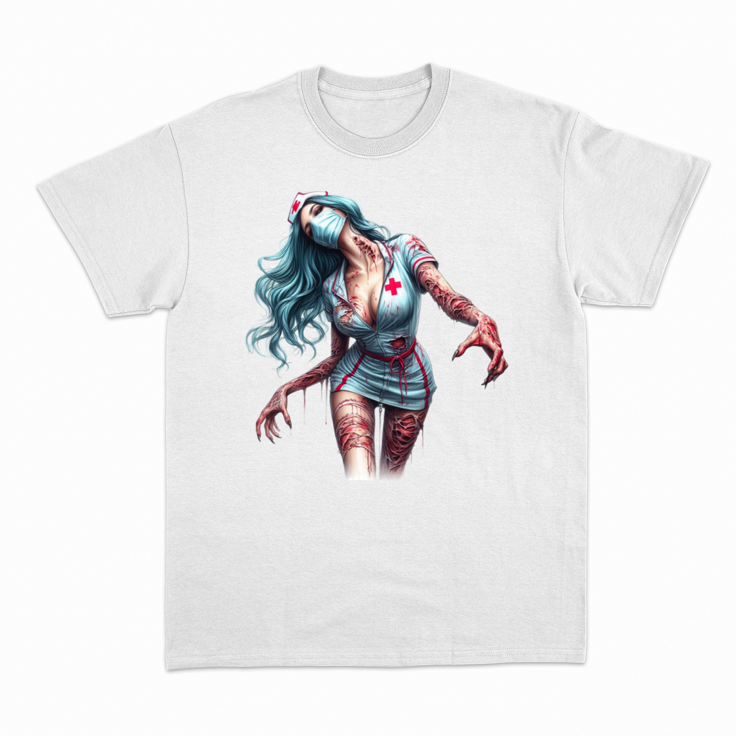 ZOMBIE NURSE - Heavier fabric t-shirt