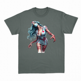 Zombie Nurse T-shirt – Horror T-shirt – produktbillede 9
