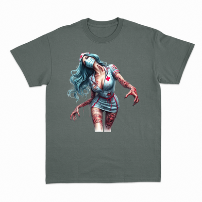 ZOMBIE NURSE - Heavier fabric t-shirt