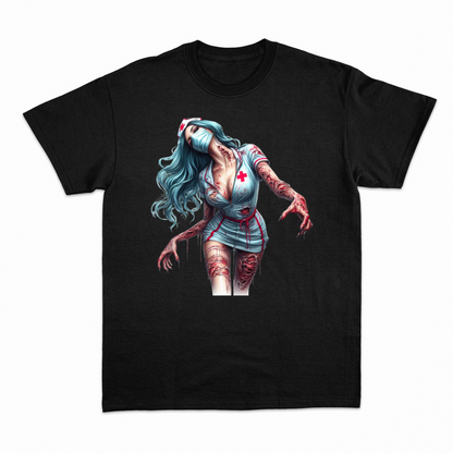 ZOMBIE NURSE - Heavier fabric t-shirt