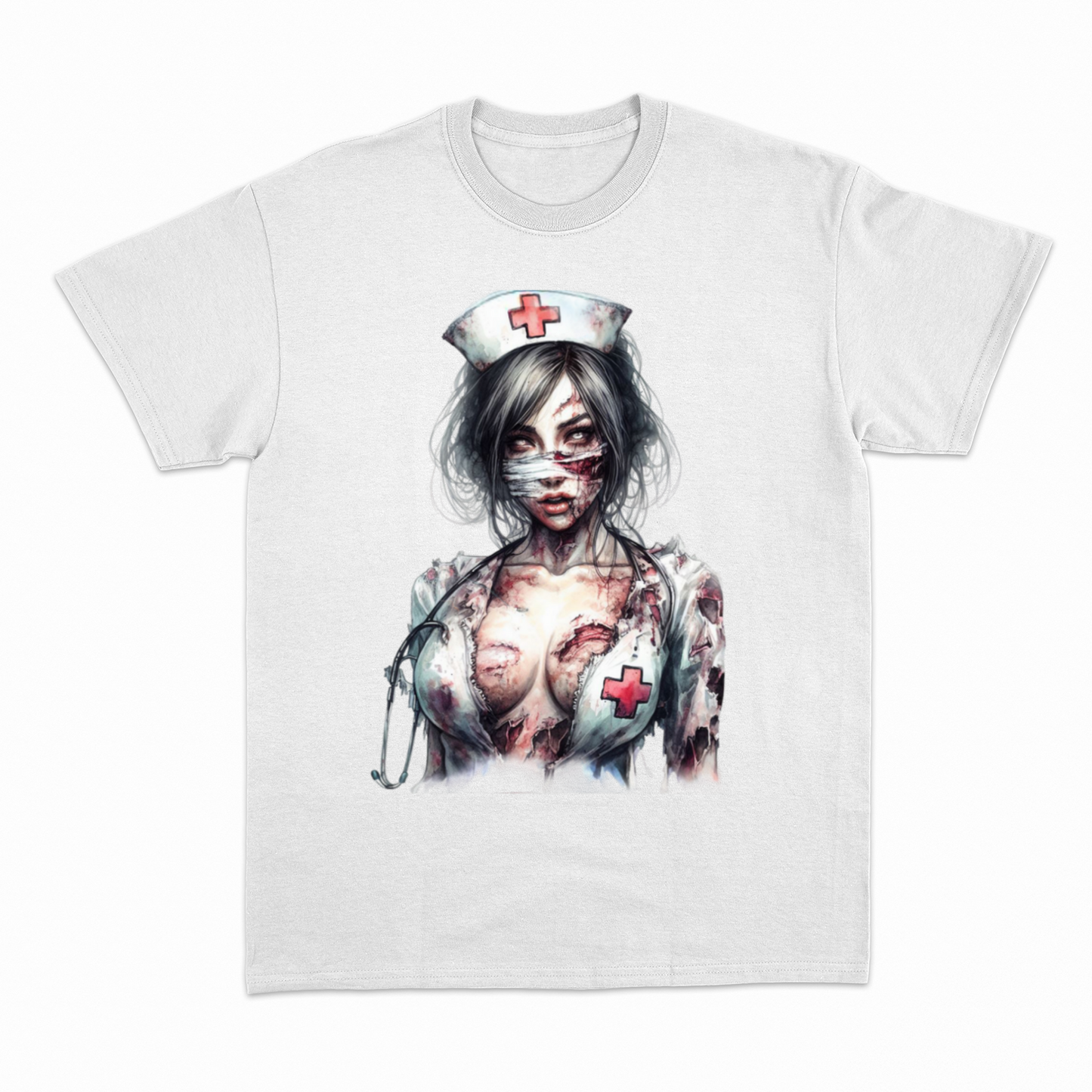 ZOMBIE NURSE 2 - Heavier fabric t-shirt